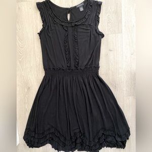 Stretchy blk jersey dress 8